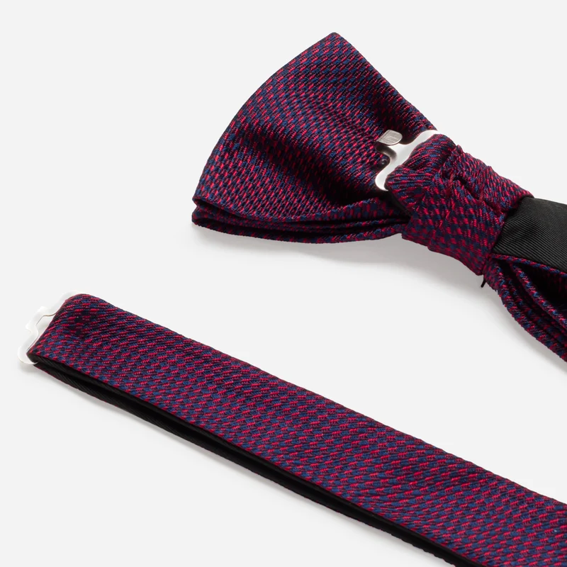 FERRIS bordeaux minimal – Seidenfliege