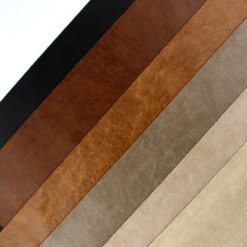 Kunstleder Vintage-Look Meterware | 6 Farben
