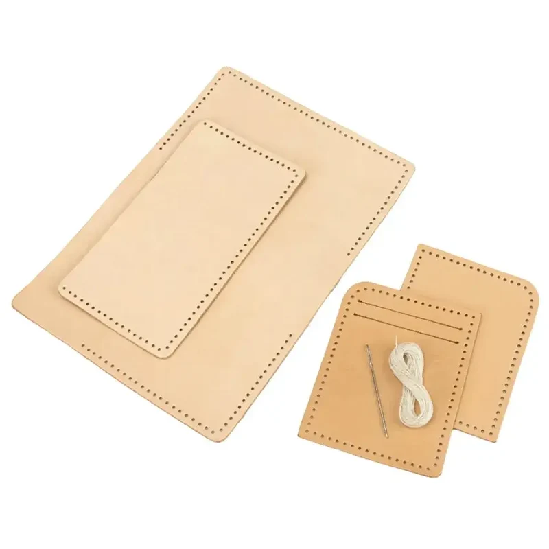 MakerAid® Leder Bastelset | Naturleder Passhülle