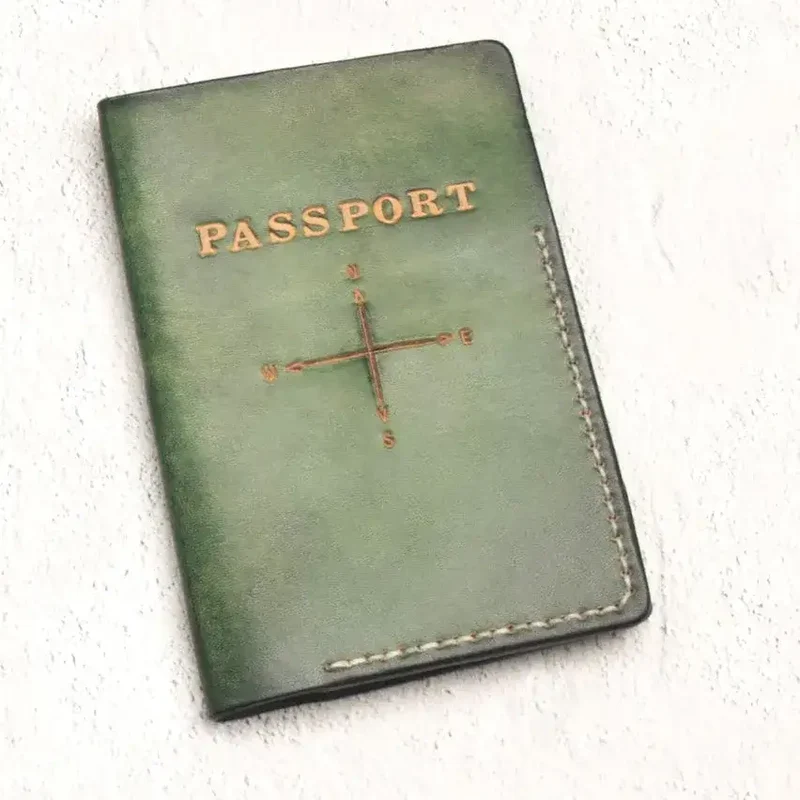 MakerAid® Leder Bastelset | Naturleder Passhülle