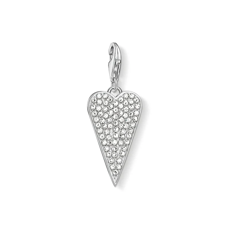 Thomas Sabo Charm-Anhänger Herz Pavé 1568-051-14