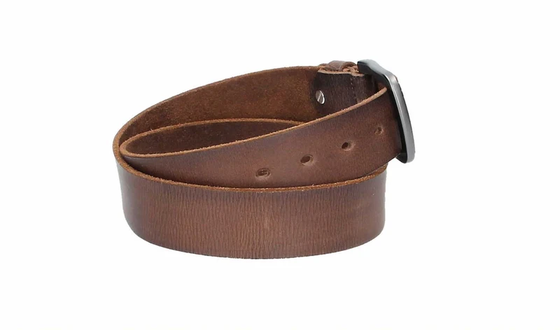 Leder Bazlen Gürtel braun