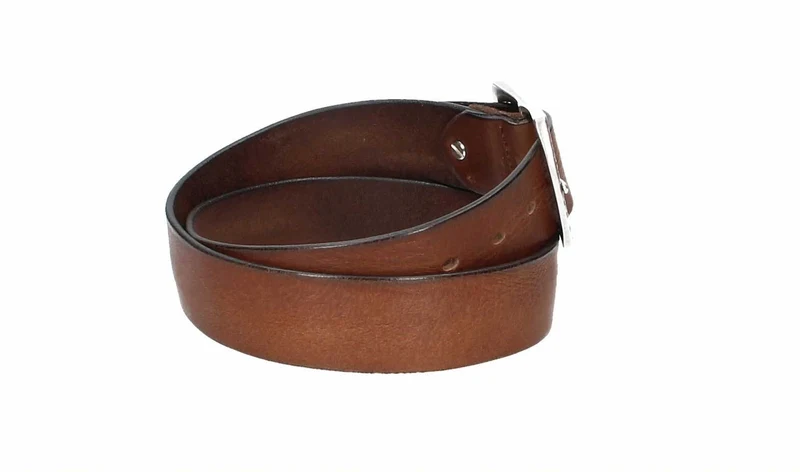 Leder Bazlen Gürtel hellbraun