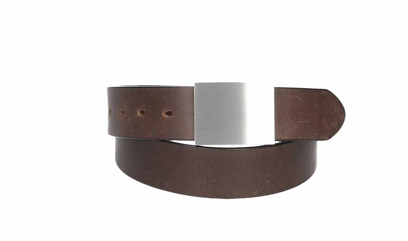 Leder Bazlen Gürtel braun
