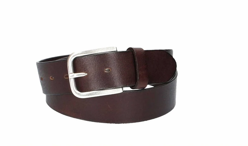 Leder Bazlen Gürtel braun