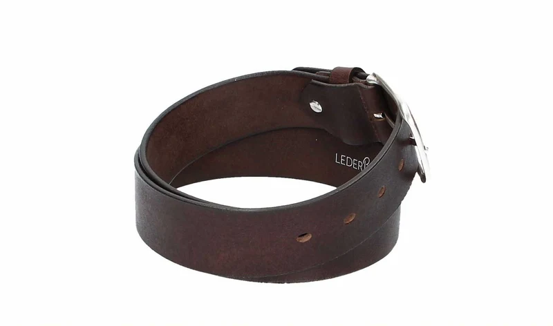 Leder Bazlen Gürtel braun