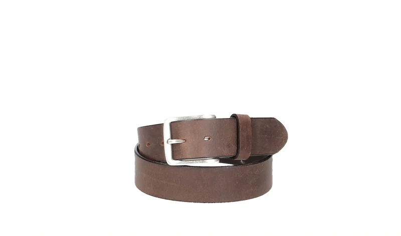 Leder Bazlen Gürtel braun
