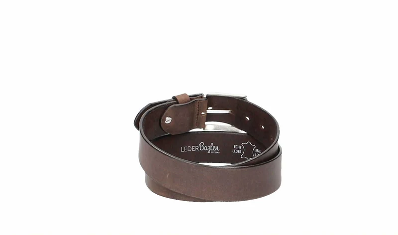 Leder Bazlen Gürtel braun