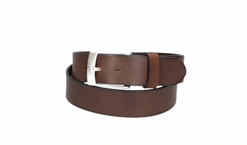 Leder Bazlen Gürtel braun