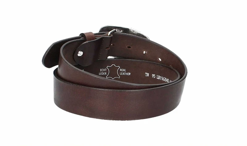 Leder Bazlen Gürtel braun