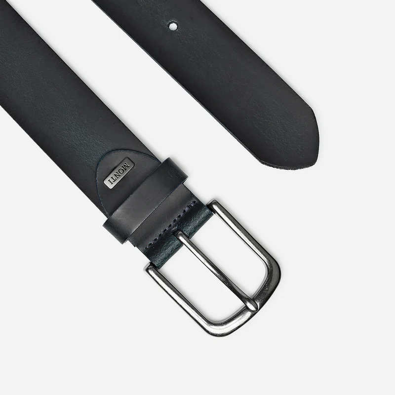 NASHVILLE navy uni – Ledergürtel Herren 4 cm mit Pull-up-Effekt