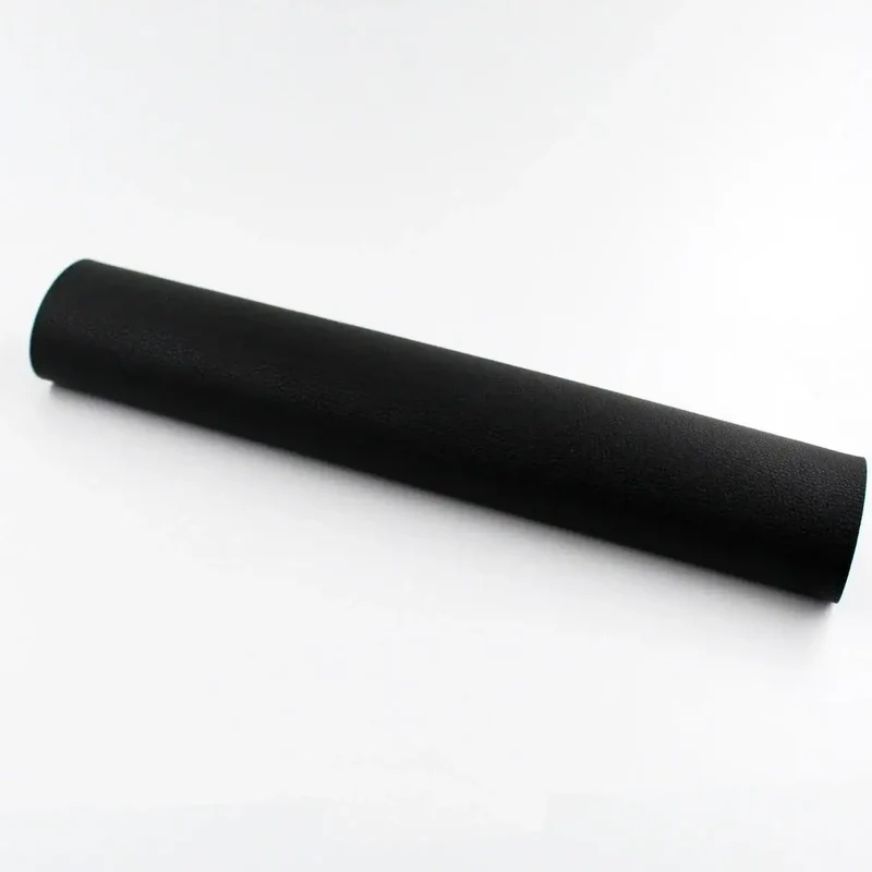 PVC Kunstleder Phoenix in Schwarz | 30x140 cm Rest Stück