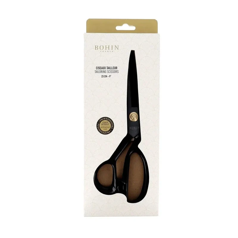 Bohin Schneiderschere | 23 cm Schwarz | Schneiderschere
