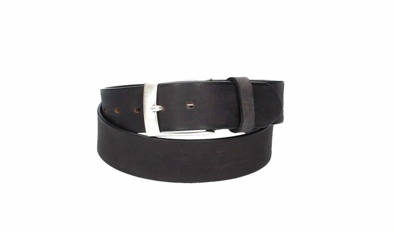Leder Bazlen Gürtel schwarz