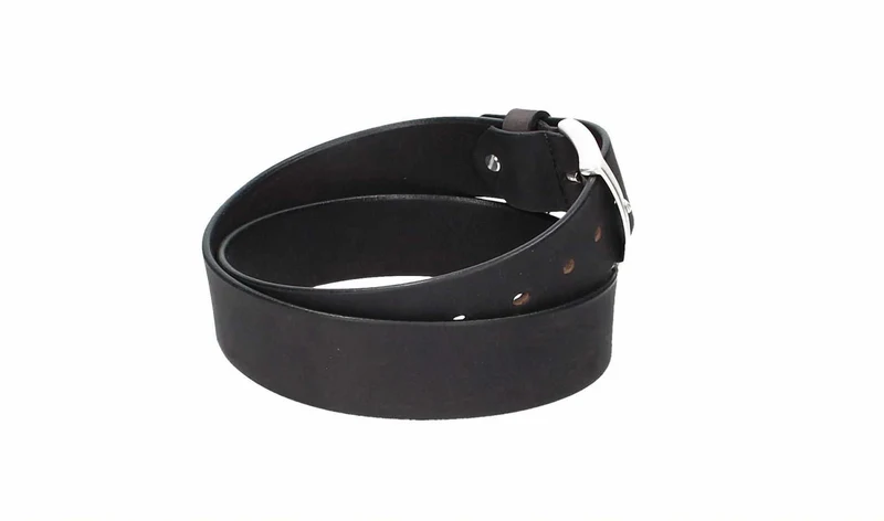 Leder Bazlen Gürtel schwarz