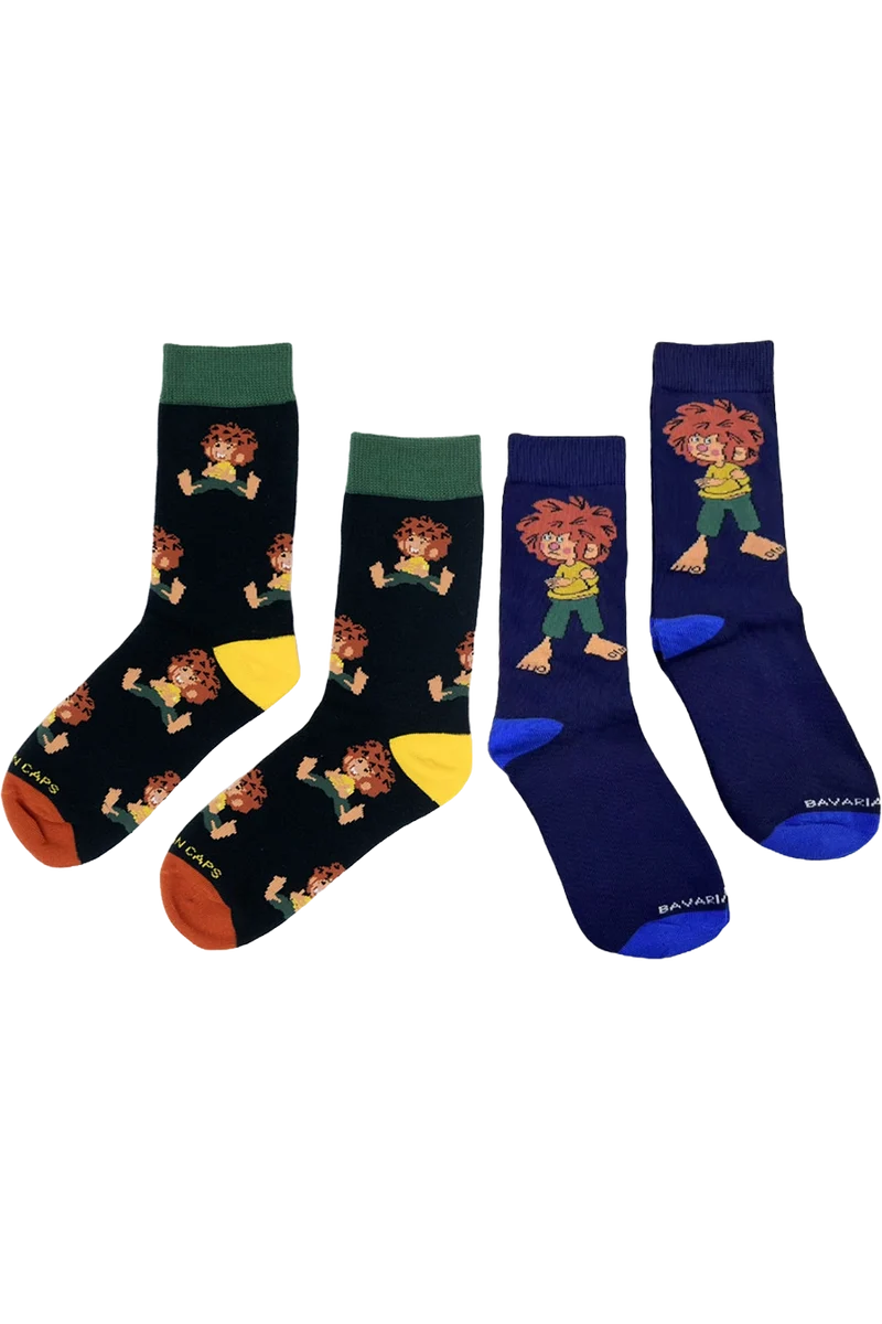 Unisex Sockenbox 2 Paar Socken Pumuckl