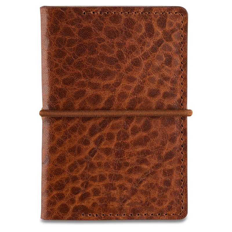 Kreditkarten-Etui „MAX“ aus Rindleder in Gipsy Cognac