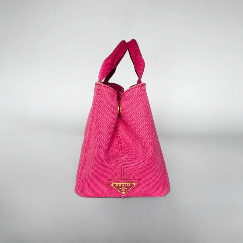 Prada Canapa Tote Small Canvas