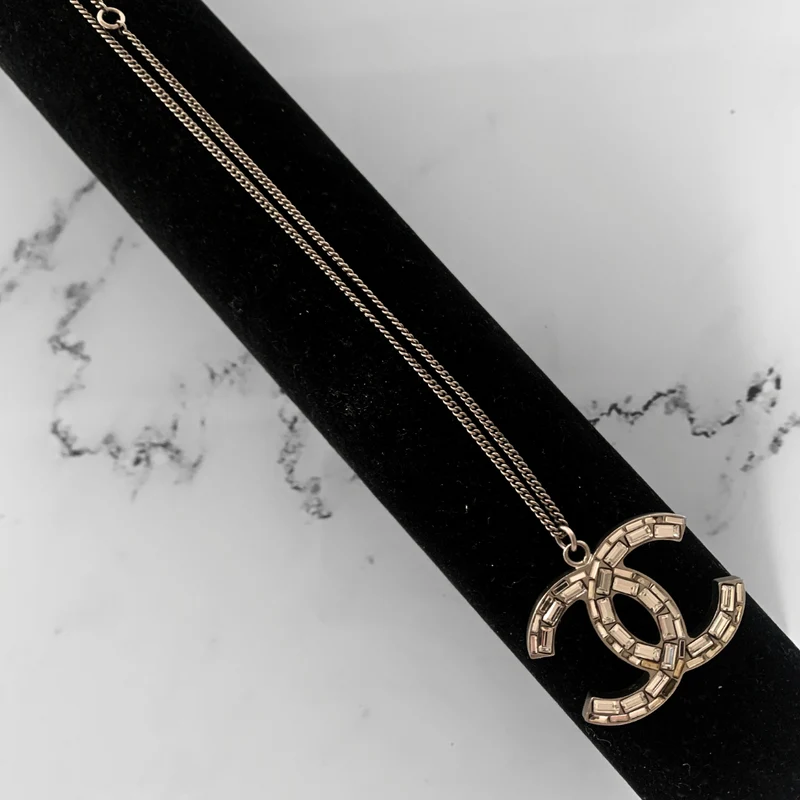 Chanel Halskette Metall