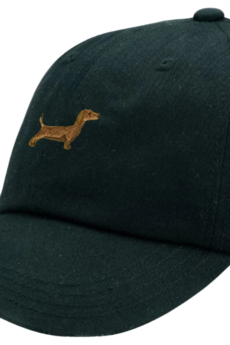 Unisex Dadhat-Cap mit Dackel-Stickerei