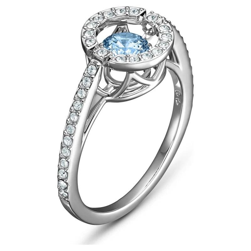 Swarovski Ring Damen Sparkling Ring Weiß Silberfarben 5537057