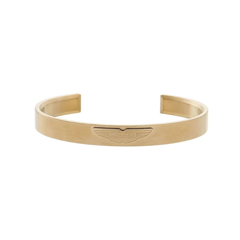 Aston Martin Armband Herren AML ICON Edelstahl Gold MJIBF5BL5