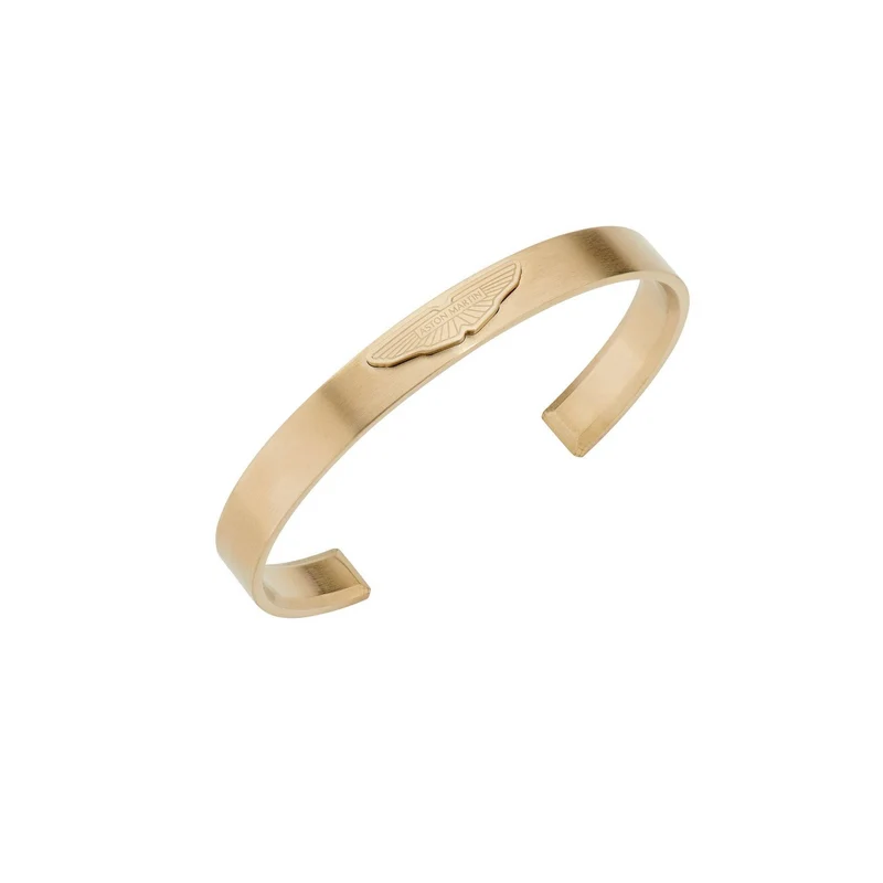 Aston Martin Armband Herren AML ICON Edelstahl Gold MJIBF5BL5