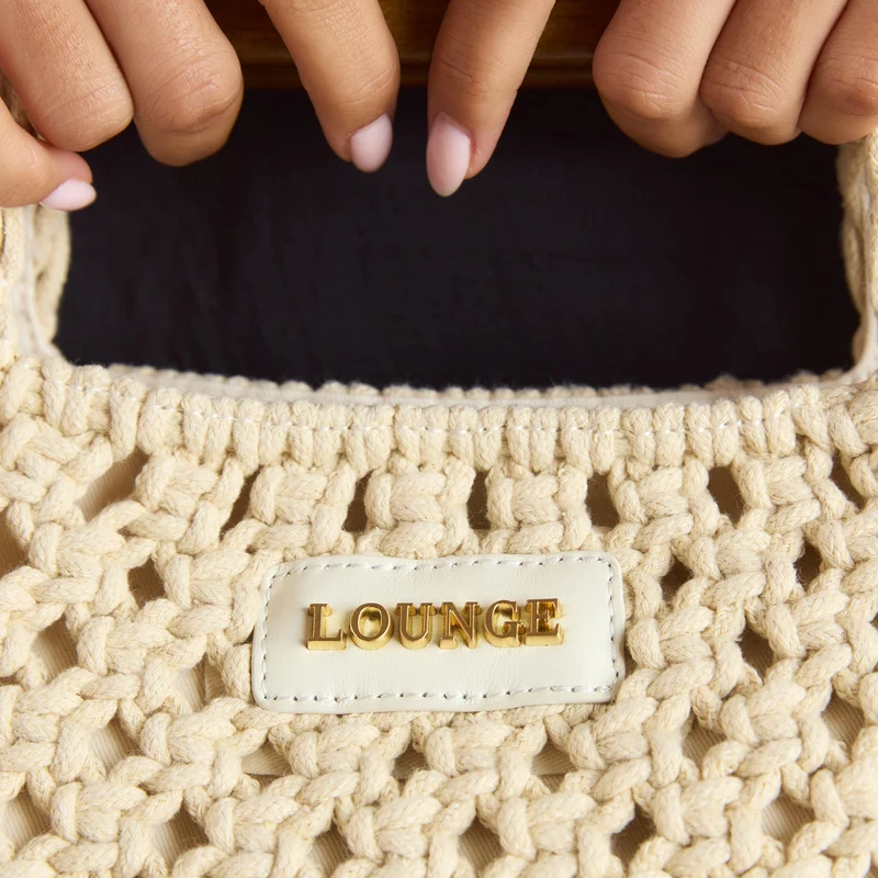 Clover Clutch - Crèmefarbe