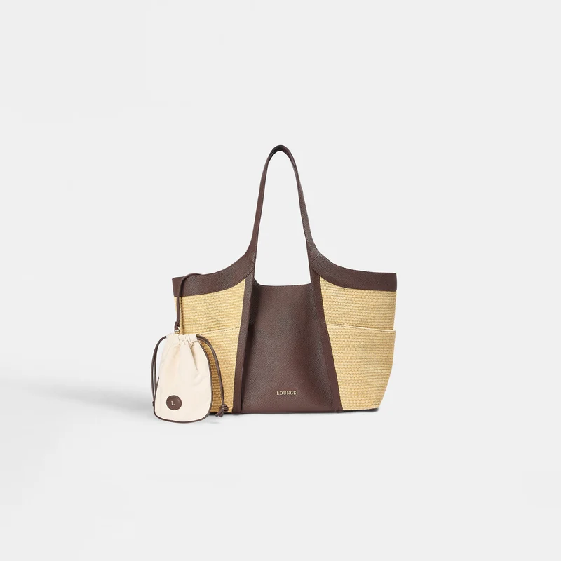 Romy Schultertasche - Schokolade