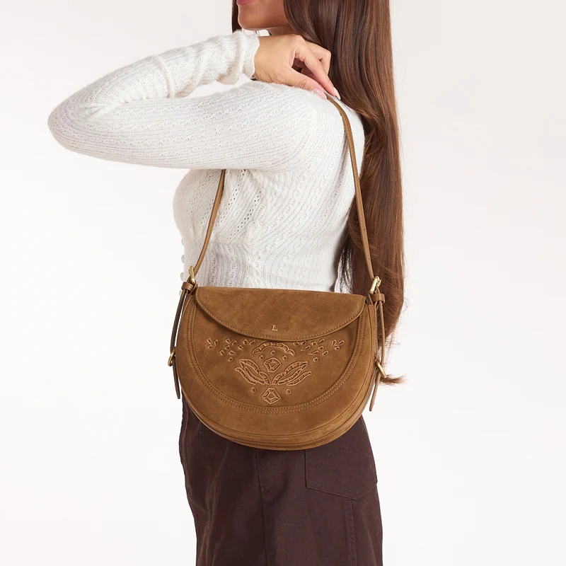 Talia Ledertasche - Braun