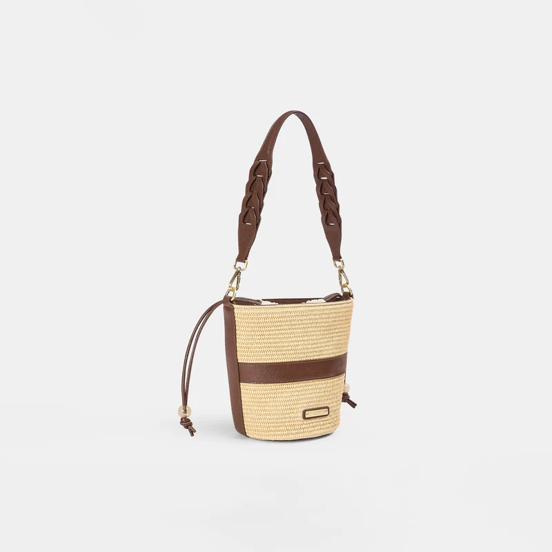 Cleo Bucket-Bag - Beige