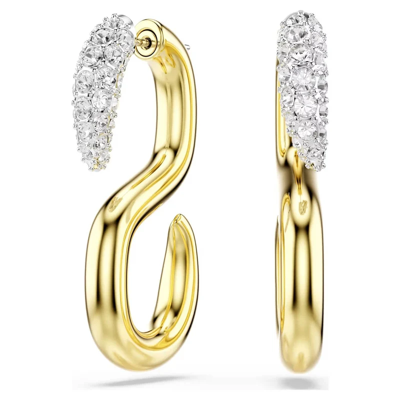 Swarovski Ohrringe Damen Dextera Rundschliff Weiß Metallmix 5741796