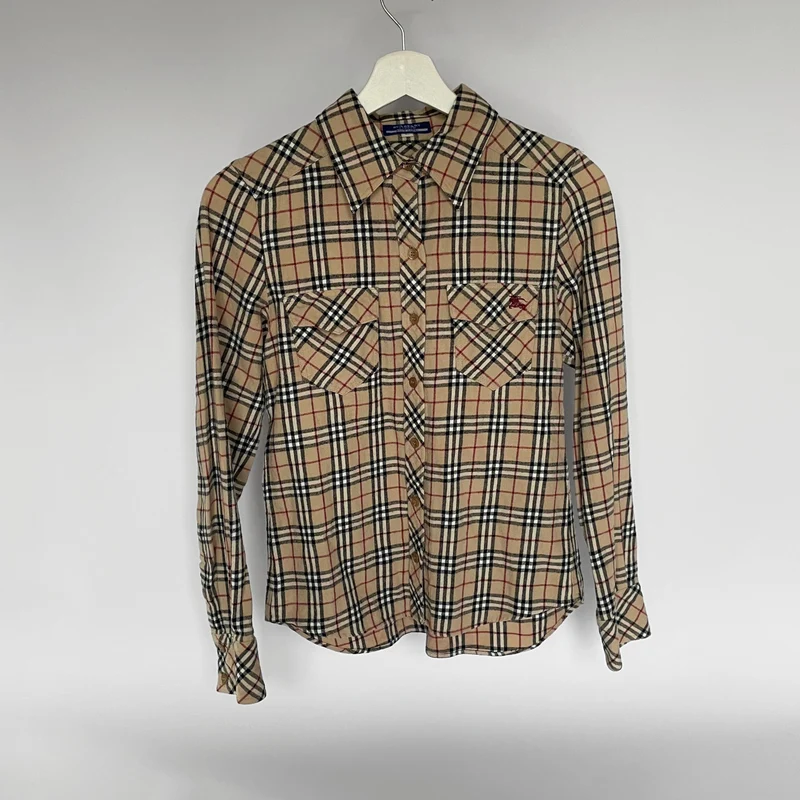 Burberry Bluse mit Monogramm-Baumwolle