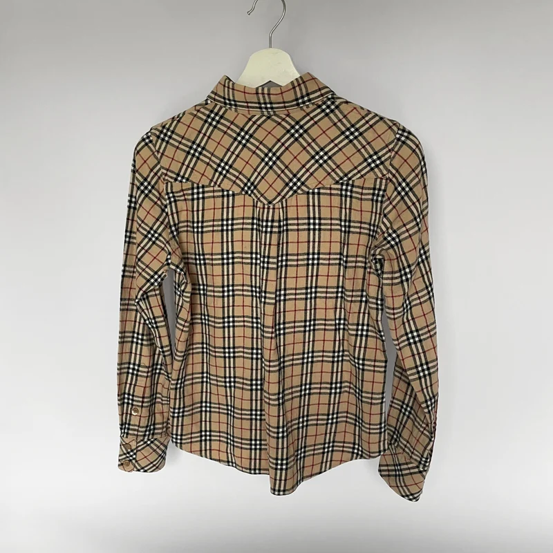 Burberry Bluse mit Monogramm-Baumwolle