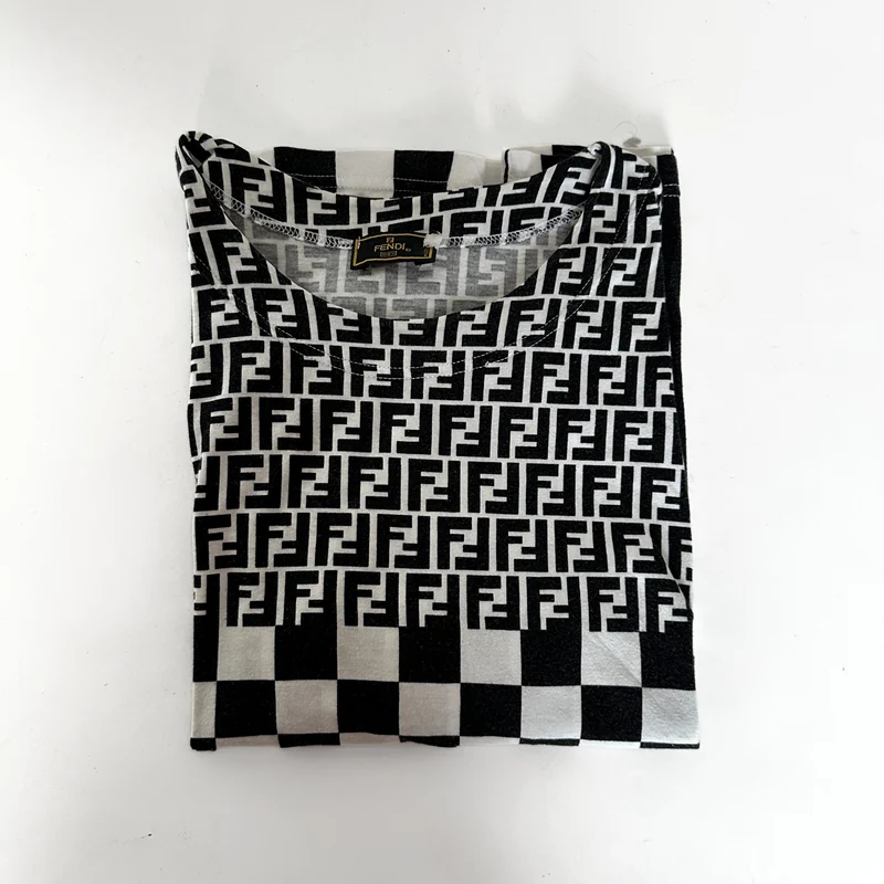 Fendi Logo-T-Shirt aus Baumwolle