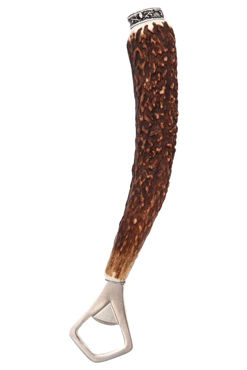 Flaschenöffner Horn Hirsch