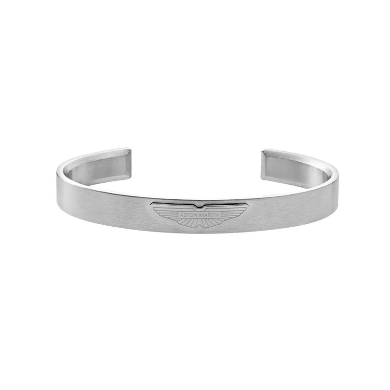 Aston Martin Armband Herren AML ICON Edelstahl Silber MJIBF5BL3