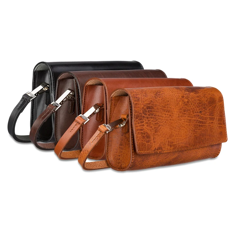 Damen Handtasche „Isabel" in Dunkelbraun – Eleganz aus hochwertigem Rindleder, 100% Made in Germany
