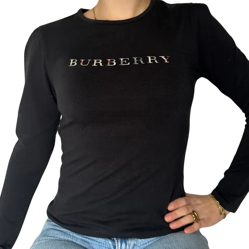 Burberry Logo-T-Shirt aus Baumwolle