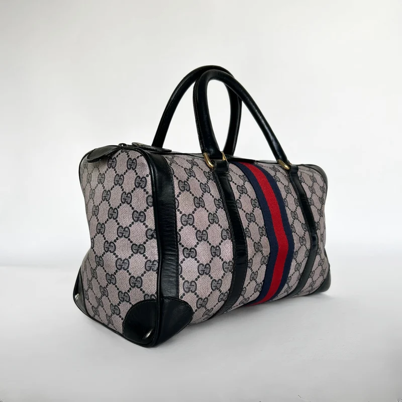Gucci Boston Bag Monogram Canvas