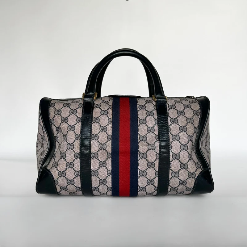 Gucci Boston Bag Monogram Canvas