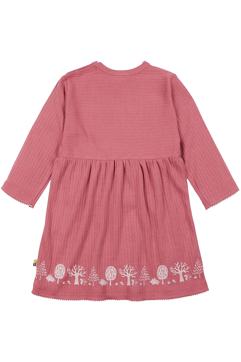 Kleidchen Waldtiere Baby und Kleinkind langarm