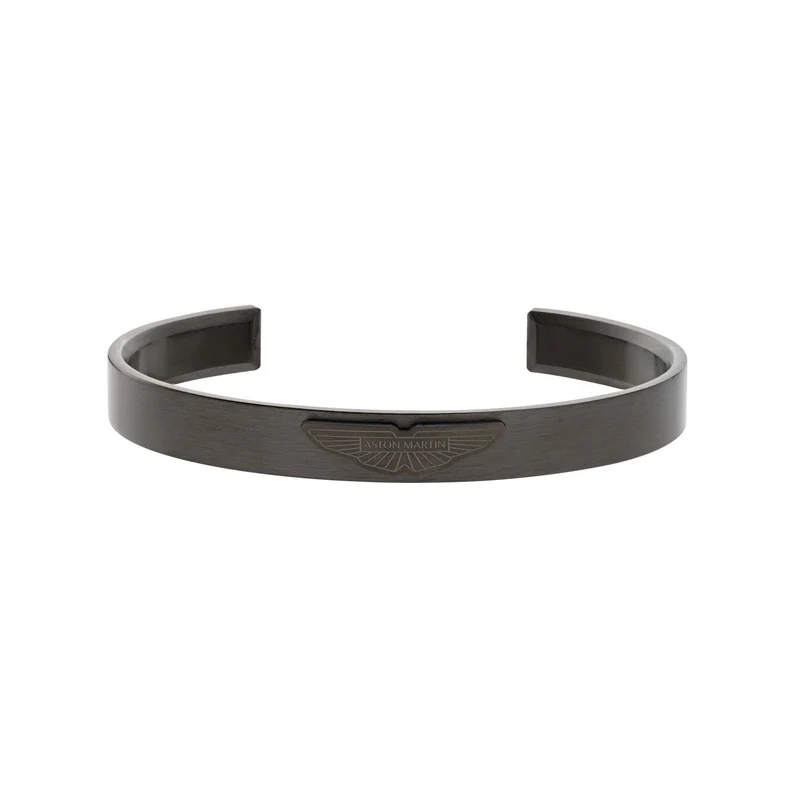 Aston Martin Armband Herren AML ICON Edelstahl Schwarz MJIBF5BL4