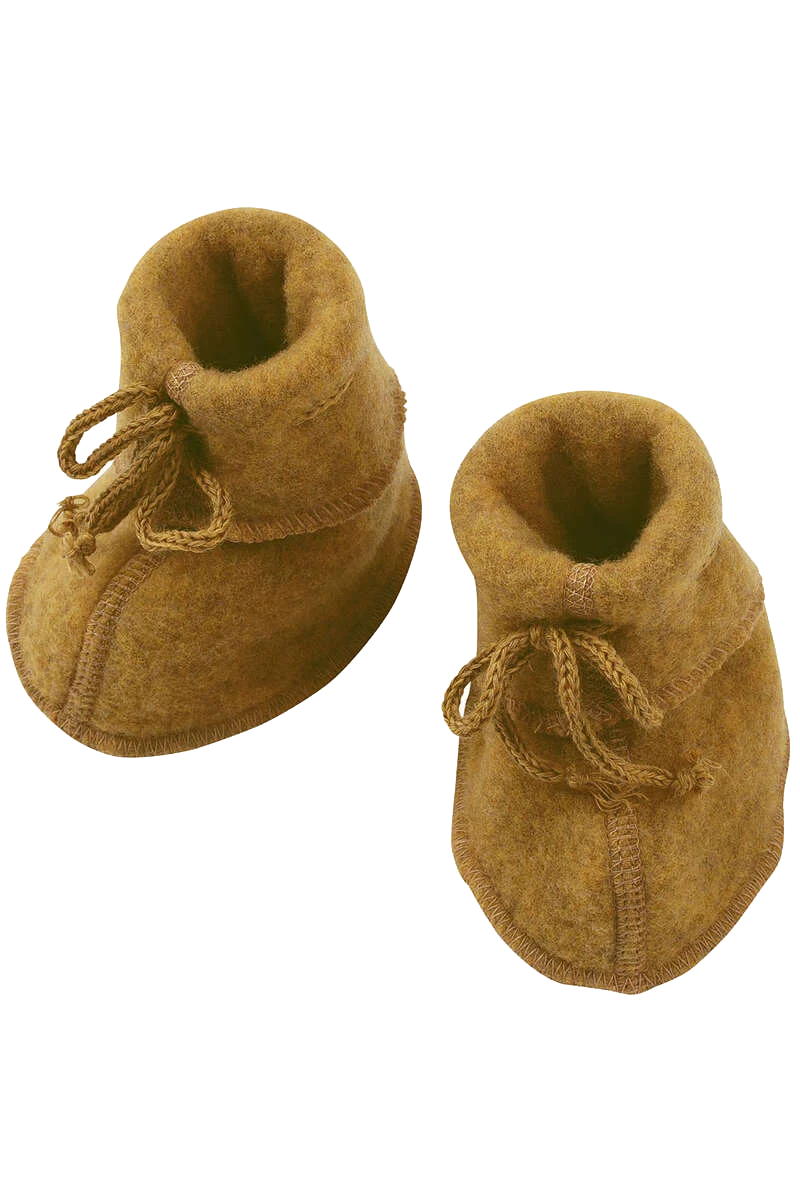 Baby Schühchen aus Bio-Wollfleece