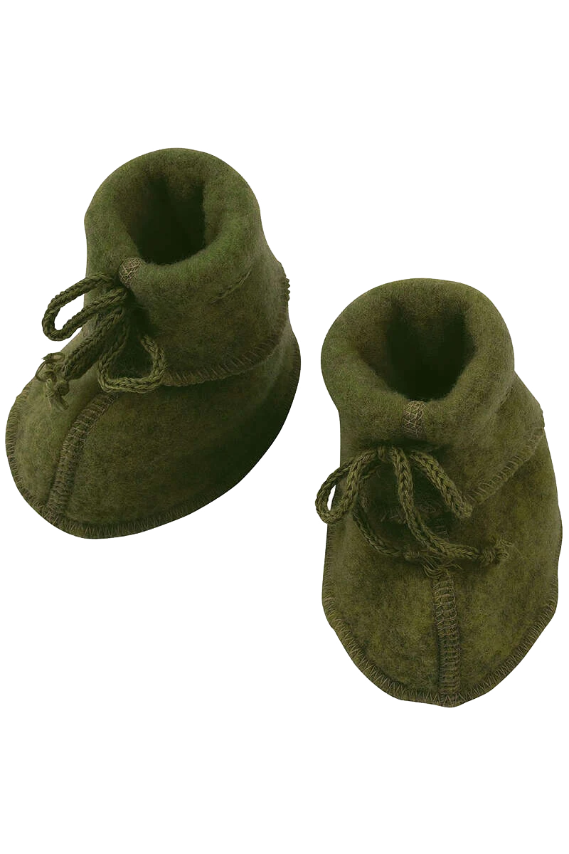 Baby Schühchen aus Bio-Wollfleece