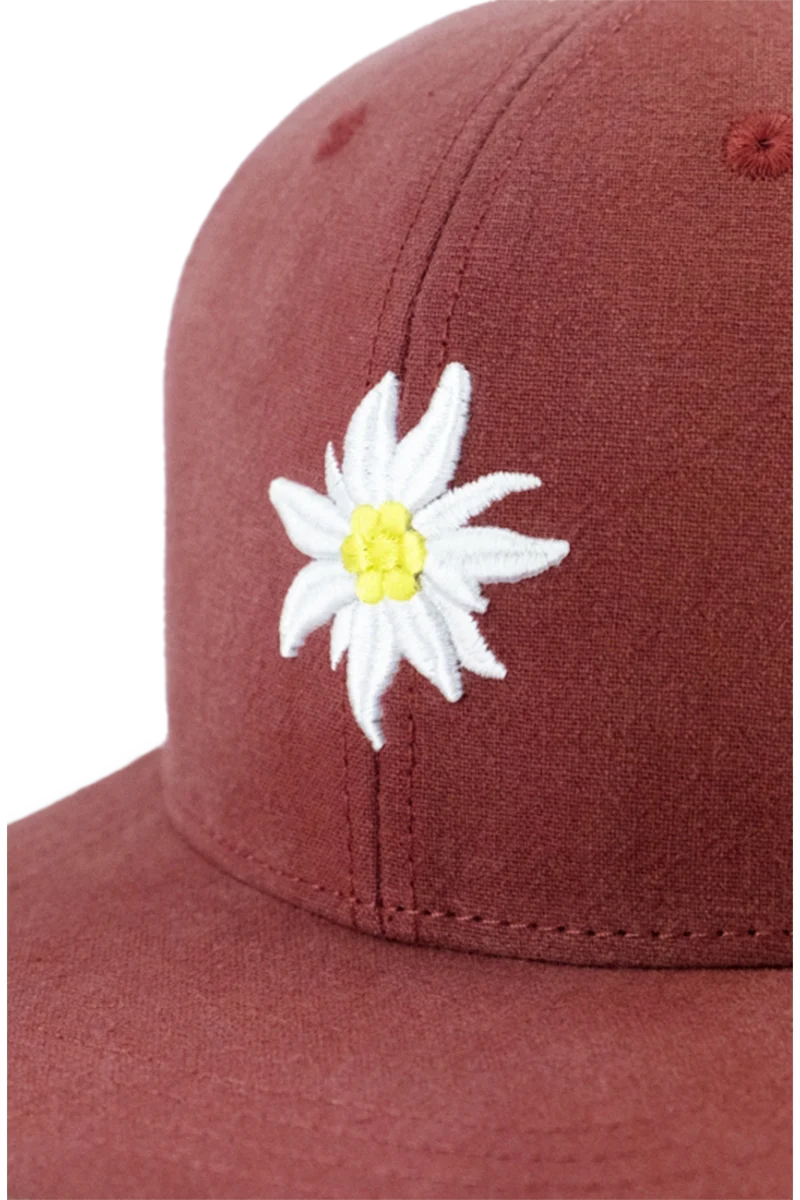 Cap 'Edelweiß Leinen' flat