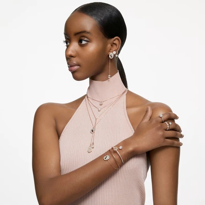 Swarovski Signum Drop Ohrhänger Damen Roségold 5628569