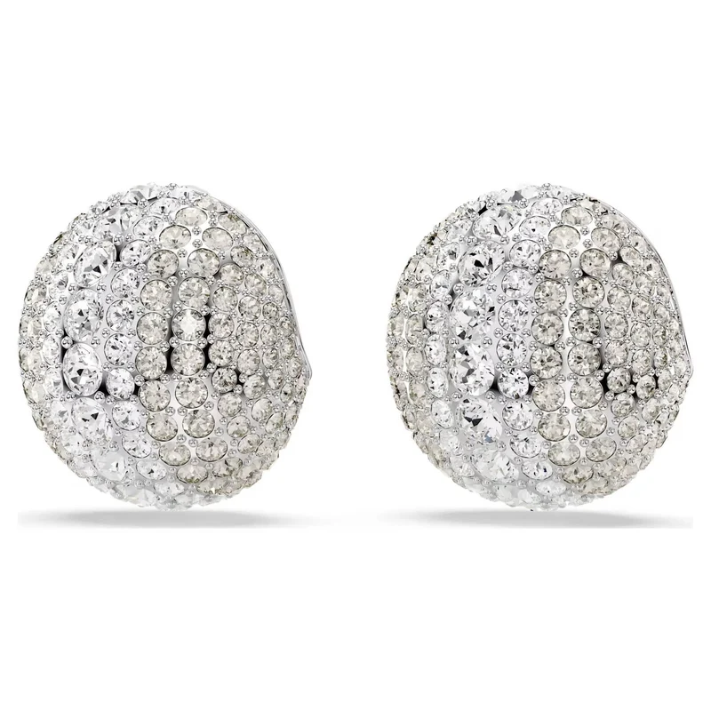 Swarovski Ohrclips Damen Sublima Weiß Rhodiniert 5699563