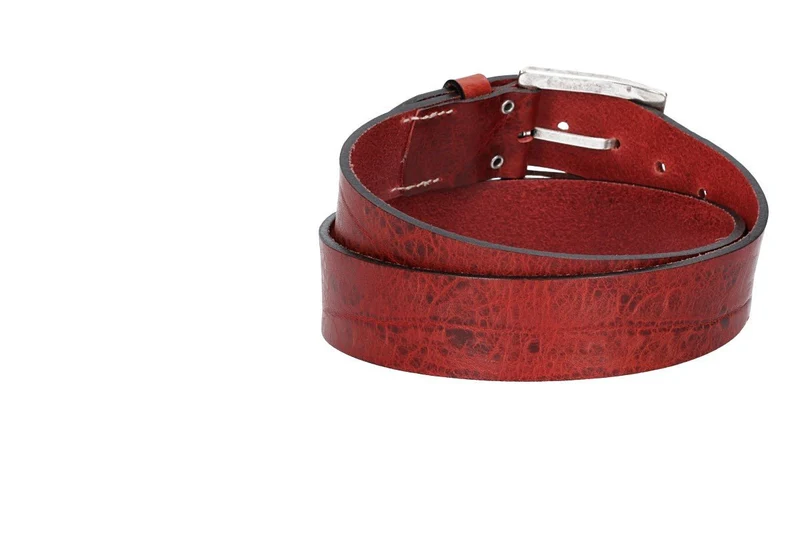 Leder Bazlen Gürtel schwarz