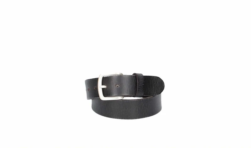 Leder Bazlen Gürtel schwarz